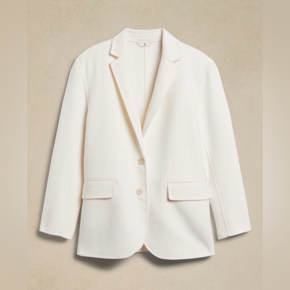 Banana Republic Nelli Oversized Double-Faced Blazer
